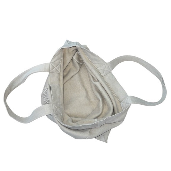 Yves Saint Laurent YSL 100% Cotton‎ Fleece Logo Shoulder Tote Bag - Picture 5 of 9